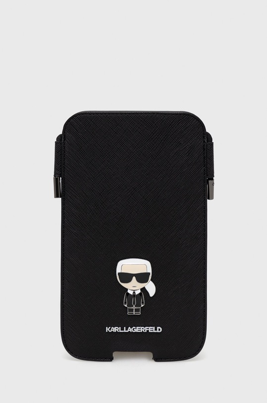 Obal na telefón Karl Lagerfeld 6,7'' na mobil černá KLHCP12LOPHKMK