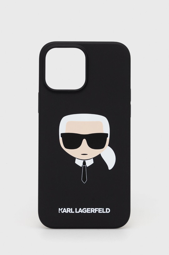 Karl Lagerfeld etui na telefon iPhone 13 Pro Max 6,7'' na telefon czarny KLHCP13XSLKHBK