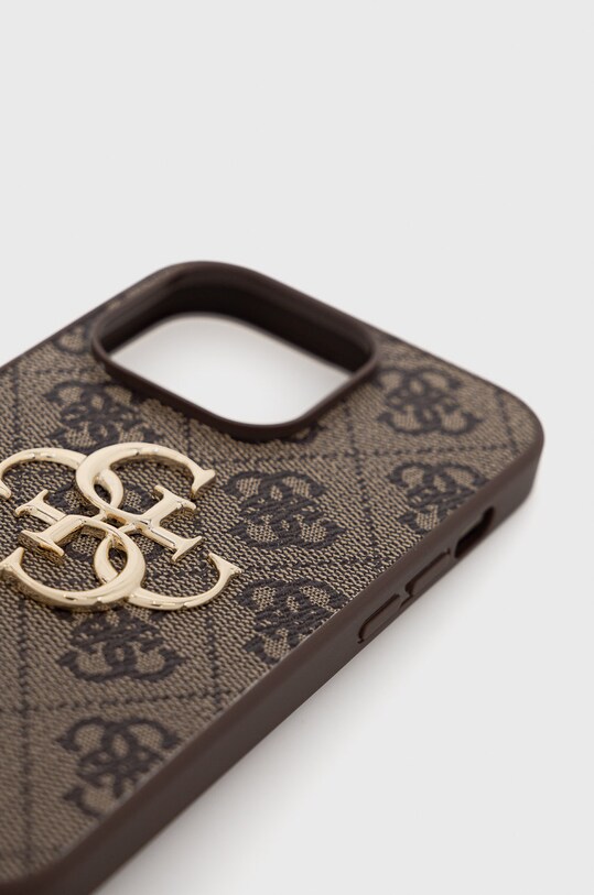 Чехол на телефон Guess Iphone 14 Pro 6,1" GUHCP14L4GMGBR коричневый AA00