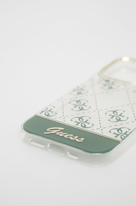 Guess etui na telefon iPhone 14 Pro 6,1" GUHCP14LHG4MHA zielony AA00
