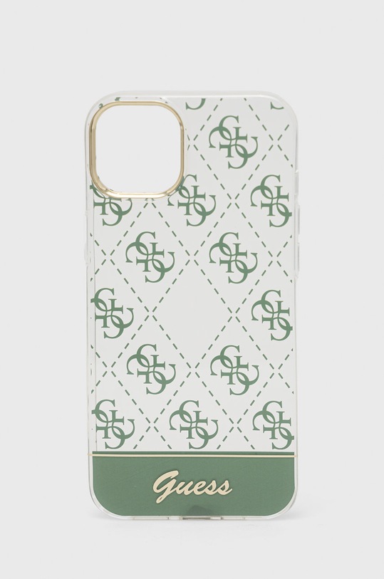 Etui za telefon Guess iPhone 14 Plus 6,7" print zelena GUHCP14MHG4MHA