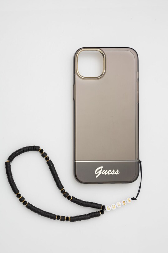 Чехол на телефон Guess Iphone 14 Plus 6,7" для телефона чёрный GUHCP14MHGCOHK