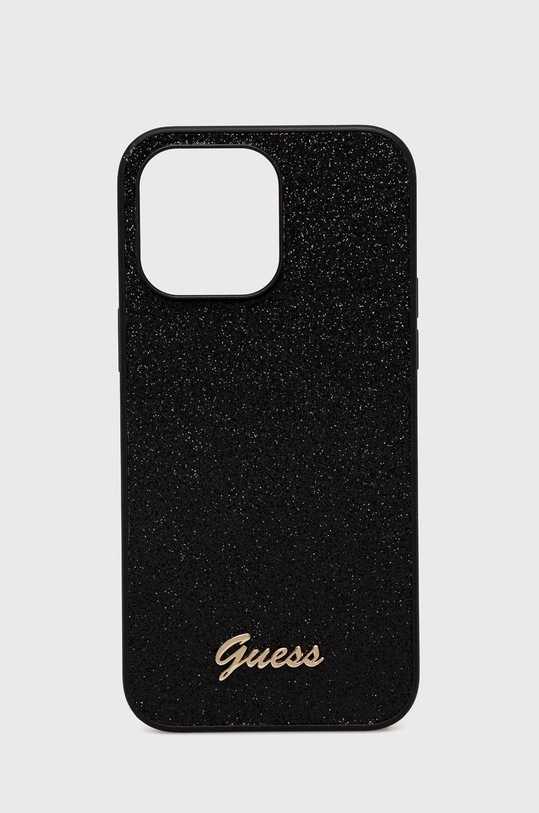 Guess husa pentru telefon iPhone 14 Pro Max 6,7" pentru telefon negru GUHCP14XHGGSHK