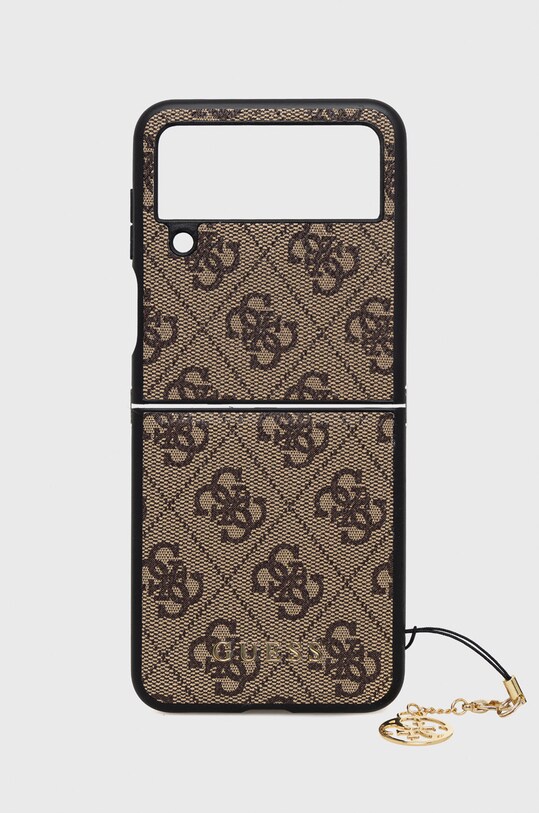 Guess husa pentru telefon Galaxy Z Flip 4 pentru telefon maro GUHCZF4GF4GBR