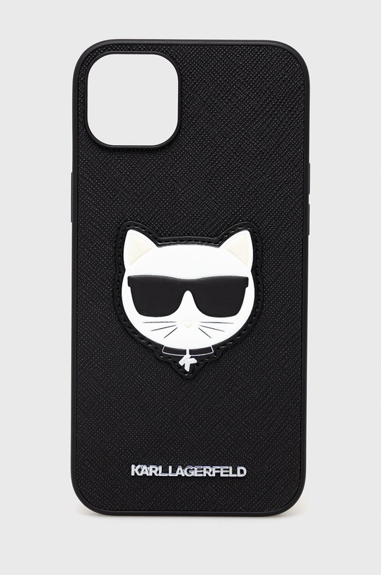 Karl Lagerfeld etui na telefon iPhone 14 Plus 6,7" na telefon czarny KLHCP14MSAPCHK