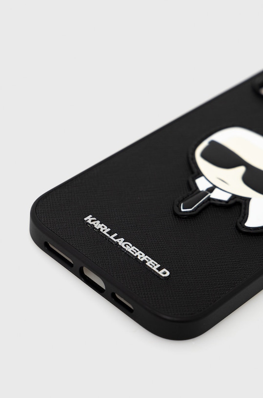 Puzdro na mobil Karl Lagerfeld Iphone 14 Plus 6,7" KLHCP14MSAPKHK čierna AA00