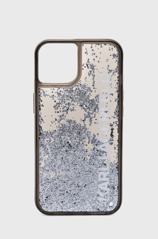 Karl Lagerfeld etui na telefon iPhone 14 6,1" na telefon czarny KLHCP14SLCKVK
