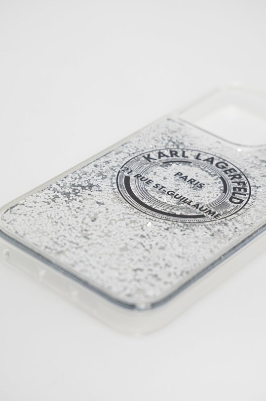 Karl Lagerfeld telefon tok Iphone 14 Pro Max 6,7" KLHCP14XLCRSGRS ezüst AA00