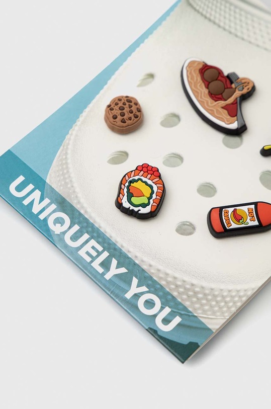 Odznaky na topánky Crocs 5-pak Food.Please.5.Pack viacfarebná AA00
