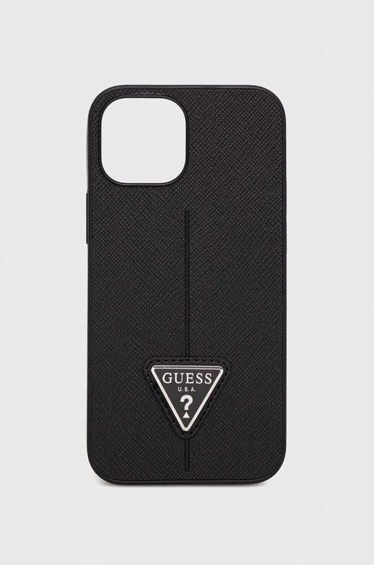 Guess etui na telefon iPhone 13 mini 5,4" na telefon czarny GUHCP13SPSATLK