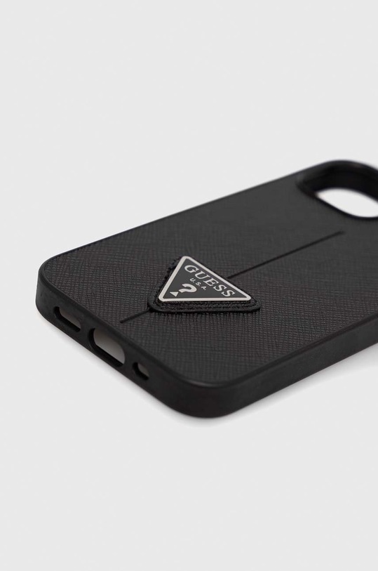 Guess etui na telefon iPhone 13 mini 5,4" GUHCP13SPSATLK czarny AA00