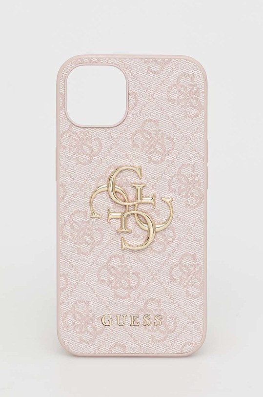 Guess pokrowiec na telefon iPhone 13 6,1" na telefon różowy GUHCP13M4GMGPI