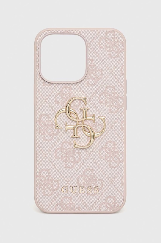 Guess etui na telefon iPhone 13 Pro / 13 6,1" na telefon różowy GUHCP13L4GMGPI