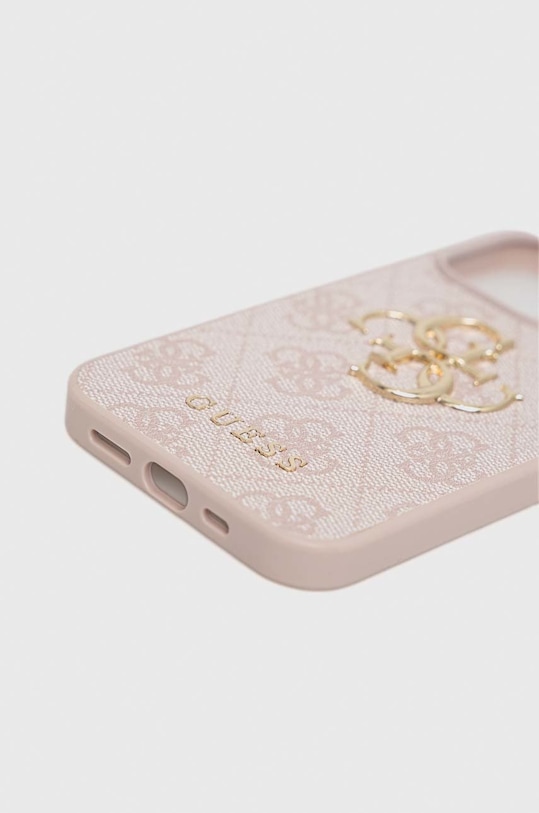 Guess etui na telefon iPhone 13 Pro / 13 6,1" GUHCP13L4GMGPI różowy AA00