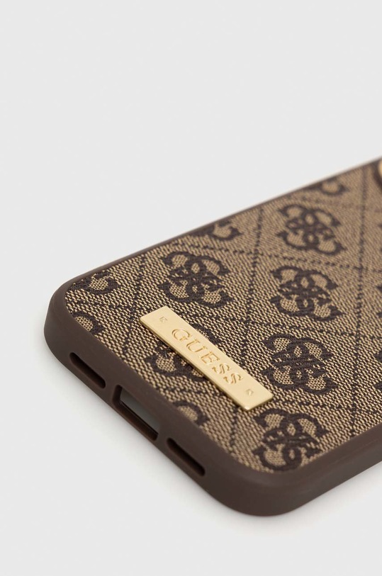 Guess etui na telefon iPhone 13 6,1" GUHMP13MU4GPRW brązowy AA00