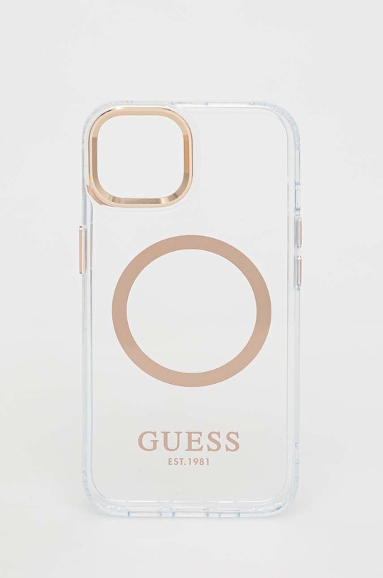 Etui za telefon Guess Iphone 13 6,1" Za telefon zlata GUHMP13MHTRMD