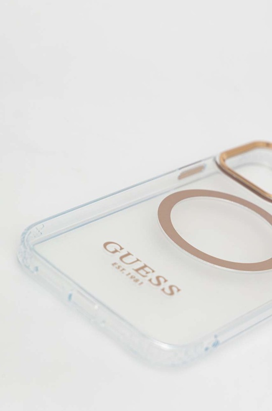 Guess etui na telefon iPhone 13 Pro Max 6,7" GUHMP13XHTRMD złoty AA00