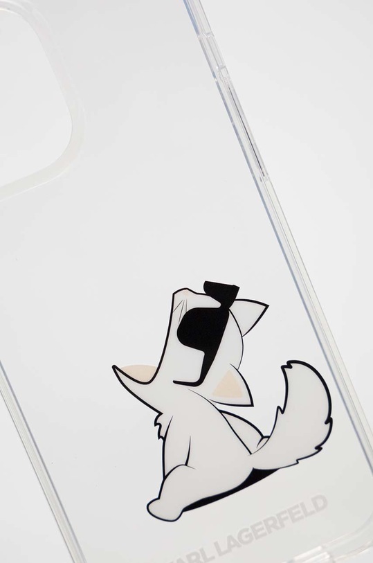 Karl Lagerfeld etui na telefon iPhone 13 Pro Max 6,7" KLHCP13XCFNRC transparentny AA00