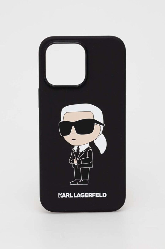 Karl Lagerfeld etui na telefon iPhone 14 Pro Max 6,7" na telefon czarny KLHMP14XSNIKBCK