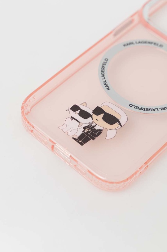 Karl Lagerfeld etui na telefon iPhone 14 Pro 6,1" KLHMP14LHNKCIP czerwony AA00