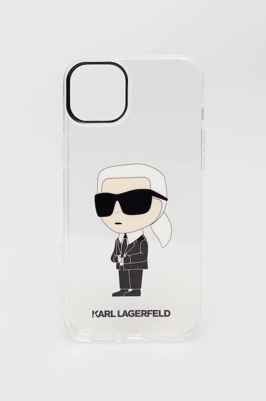 Чехол на телефон Karl Lagerfeld iPhone 14 Plus 6,7" для телефона прозрачный KLHCP14MHNIKTCT