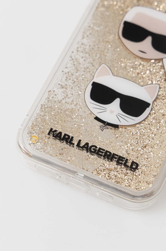 Karl Lagerfeld etui na telefon iPhone 12/12 Pro 6,1" KLHCP12MKCGLGO złoty AA00