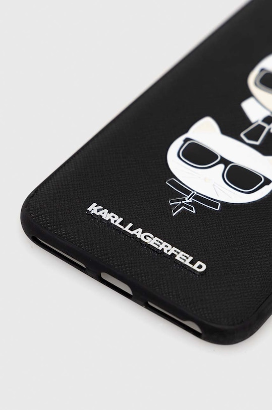 Karl Lagerfeld etui na telefon iPhone 7 Plus / 8 Plus KLHCI8LSAKICKCBK czarny AA00