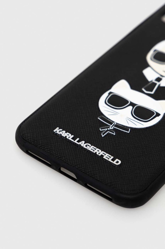 Karl Lagerfeld etui na telefon iPhone XS Max KLHCI65SAKICKCBK czarny AA00