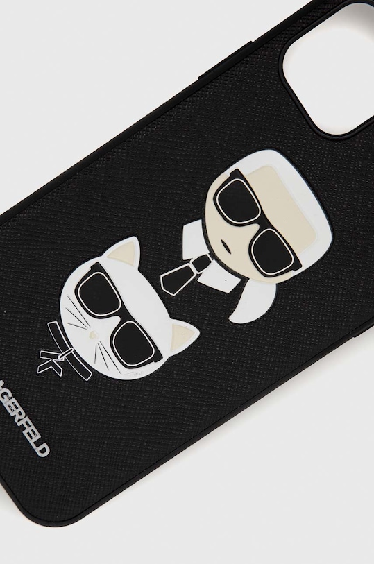 Karl Lagerfeld etui na telefon iPhone 11 Pro Max 6,5" KLHCN65SAKICKCBK czarny AA00
