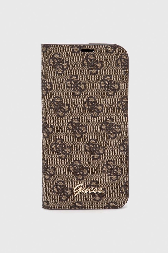 Etui za telefon Guess iPhone 14 Plus 6,7" za telefon smeđa GUBKP14MHG4SHW
