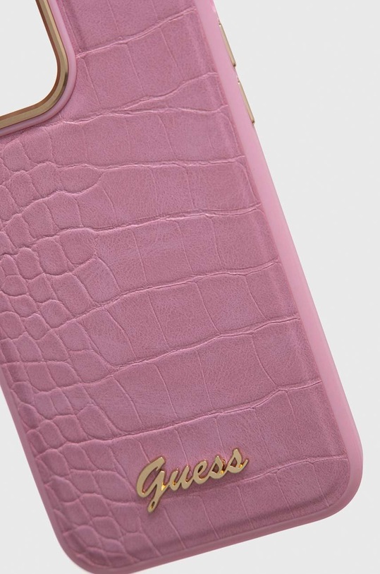 Guess etui na telefon iPhone 14 Pro Max 6,7'' GUHCP14XHGCRHP różowy AA00