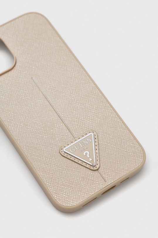 Guess etui na telefon iPhone 14 6,1'' GUHCP14SPSATLE beżowy AA00