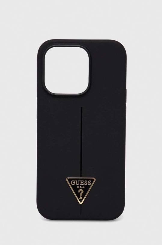 Чохол на телефон Guess iPhone 14 Pro 6,1'' для телефону чорний GUHCP14LSLTGK
