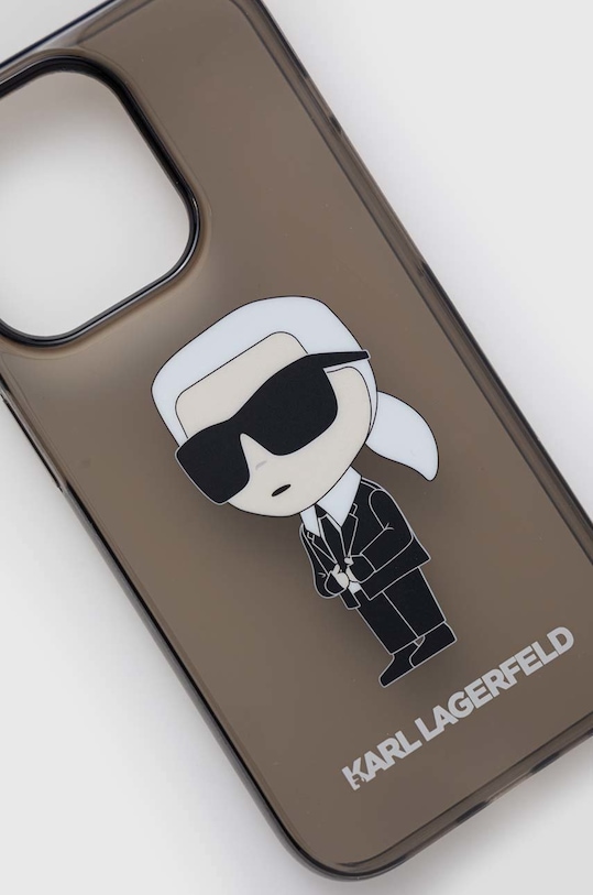Karl Lagerfeld etui na telefon iPhone 14 Pro 6,1'' KLHCP14LHNIKTCK czarny AA00