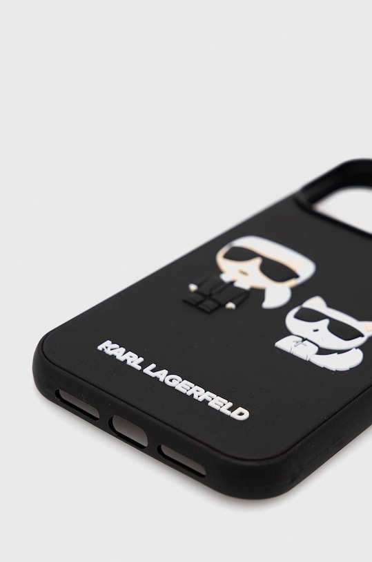 Karl Lagerfeld etui na telefon iPhone 14 Pro Max 6,7'' KLHCP14X3DRKCK czarny AA00