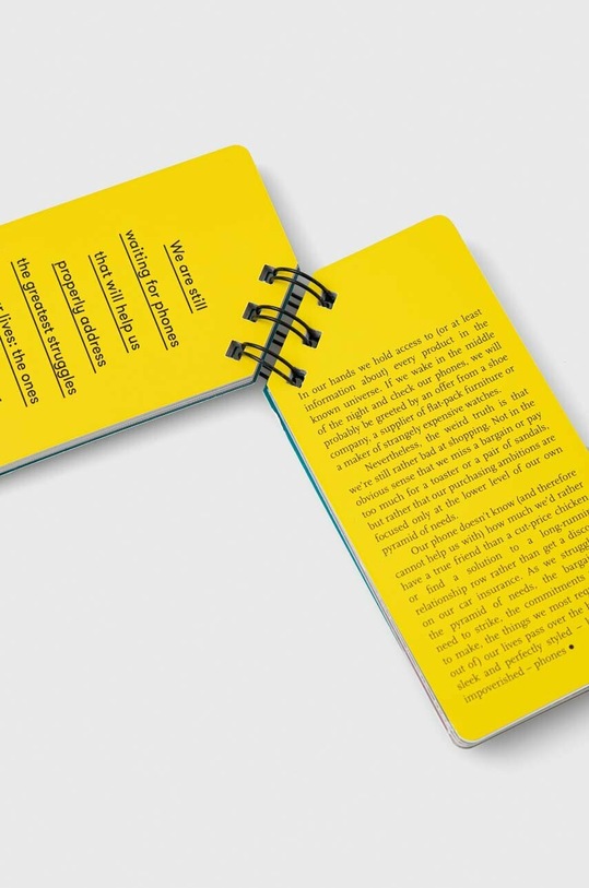 The School of Life Press książka Phone Detox, The School of Life 9781999917920 multicolor AA00