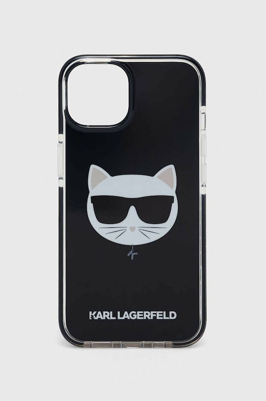Θήκη κινητού Karl Lagerfeld iPhone 13 6,1'' για τηλέφωνο μαύρο KLHCP13MTPECK