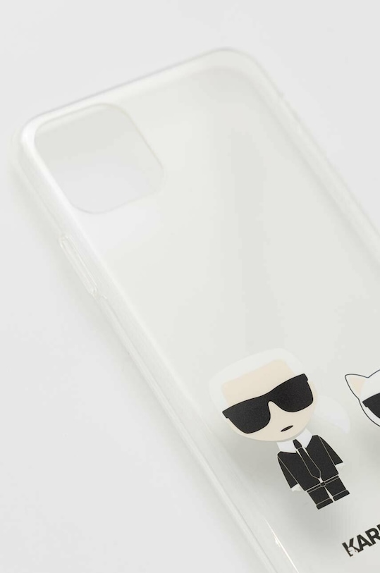 Karl Lagerfeld etui na telefon iPhone 11 Pro Max KLHCN65CKTR transparentny AA00