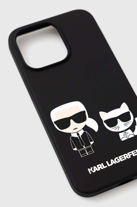 Karl Lagerfeld etui na telefon iPhone 13 Pro / 13 6,1 KLHCP13LSSKCK czarny AA00