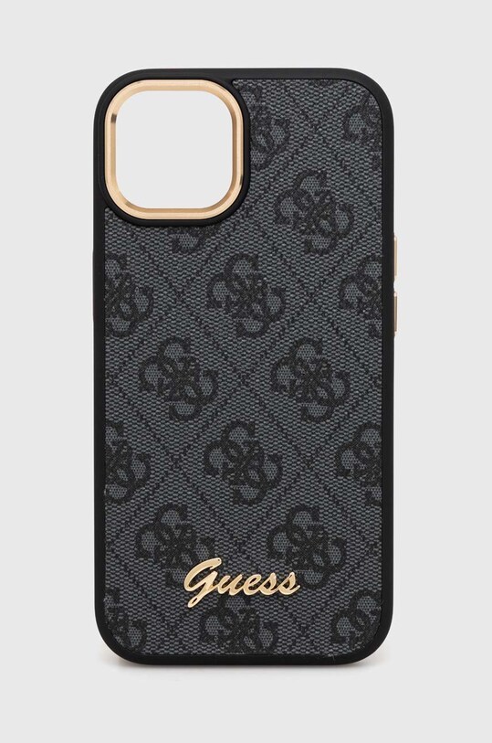 Guess etui na telefon iPhone 14 6,1'' na telefon szary GUHCP14SHG4SHK