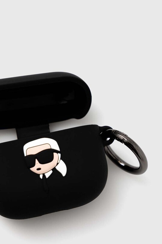 Karl Lagerfeld airpod tartó AirPods 3 cover KLA3RUNIKK fekete AA00