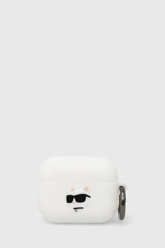Karl Lagerfeld etui na airpod AirPods Pro cover aplikacja biały KLAPRUNCHH