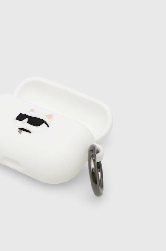Akcesoria Karl Lagerfeld etui na airpod AirPods Pro cover KLAPRUNCHH biały