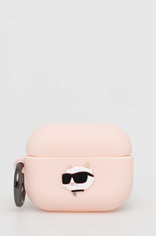 Karl Lagerfeld etui na airpod AirPods Pro 2 cover różowy KLAP2RUNCHP