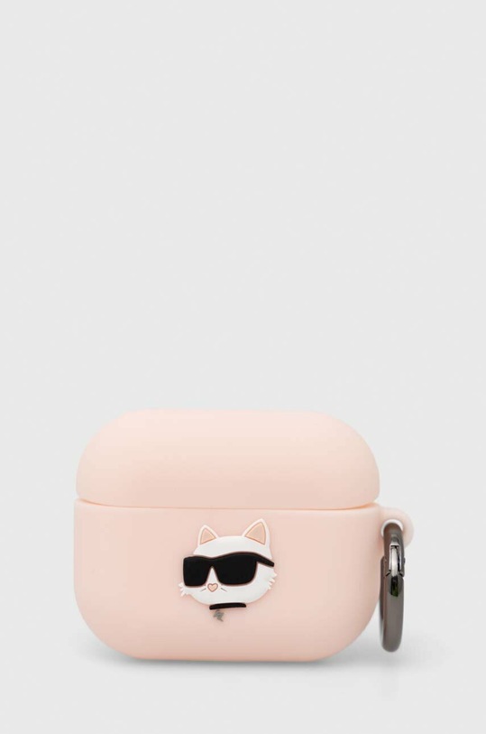 Karl Lagerfeld etui na airpod AirPods Pro cover różowy KLAPRUNCHP