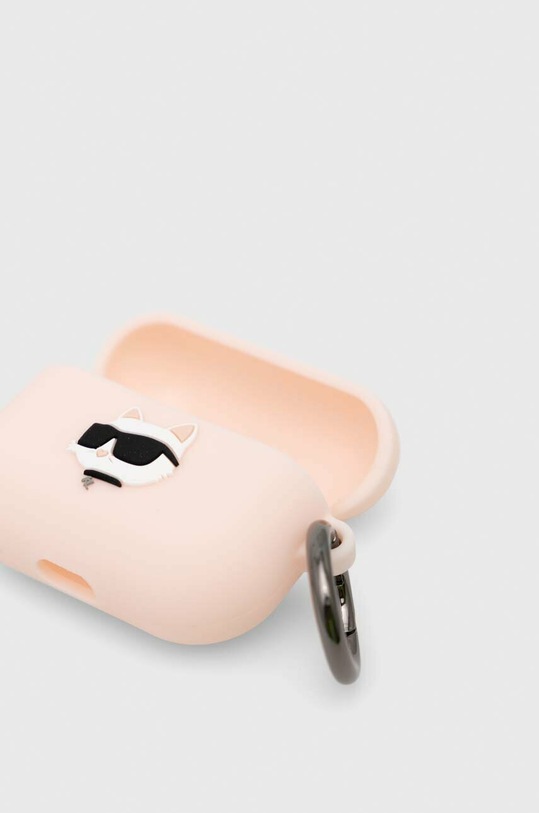 Akcesoria Karl Lagerfeld etui na airpod AirPods Pro cover KLAPRUNCHP różowy