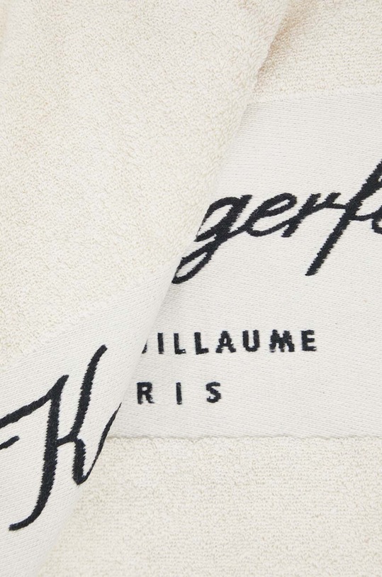 Doplnky Bavlnený uterák Karl Lagerfeld 231W3939 béžová