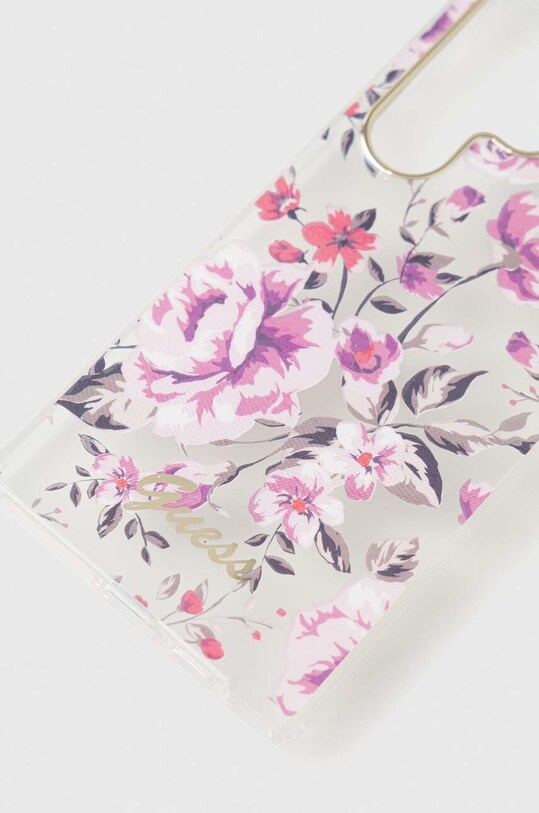 Guess etui na telefon S23 Ultra S918 GUHCS23LHCFWST biały AA00
