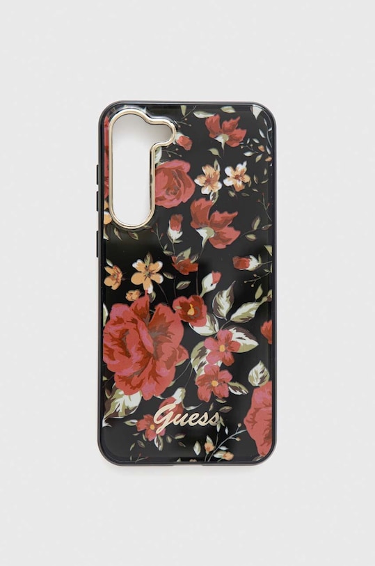 Guess etui na telefon Samsung Galaxy S23+ na telefon czarny GUHCS23MHCFWSA