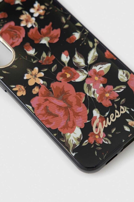 Guess etui na telefon Samsung Galaxy S23+ GUHCS23MHCFWSA czarny AA00